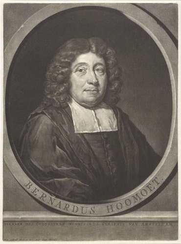 Portret van Bernardus Homoet by Pieter Schenk (I)
