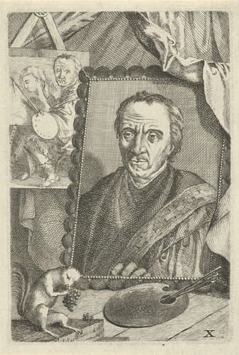 Portret van Rijckaart Aarts by Jan l'Admiral