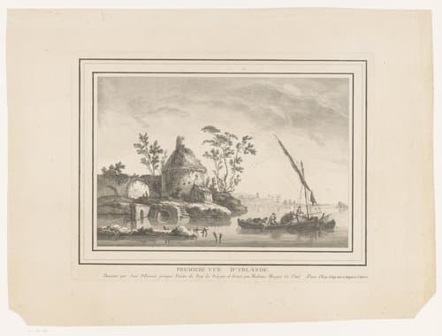 Premiere vue d'Irlande by Marguerite Thérèse Maugin-Delaunay