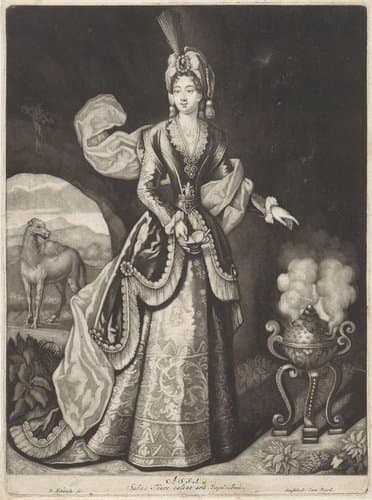 De vier werelddelen by Pieter Schenk (I)