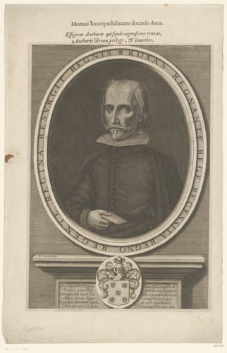 Portret van Hermenegildus de Roxas by Nicolas Auroux