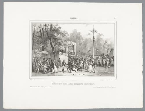 Plekken in Parijs by Victor Adam