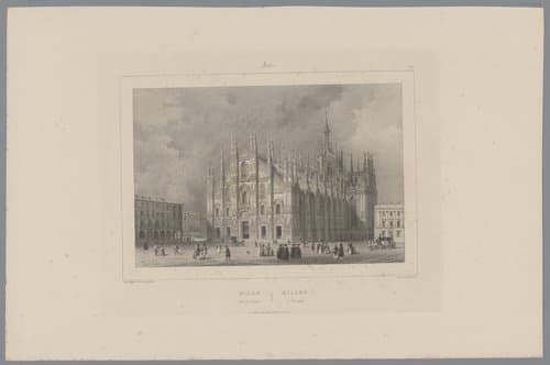 Gezichten in Milaan by Isodore-Laurent Deroy