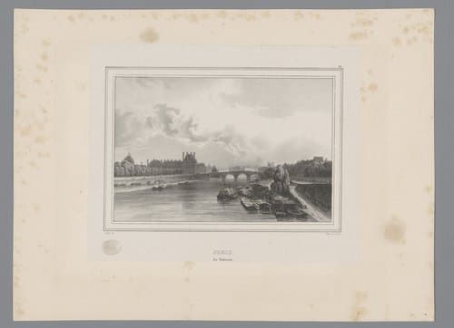 Paris. Les Tuileries by Isodore-Laurent Deroy