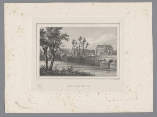 Les Rives de la Seine by Isodore-Laurent Deroy