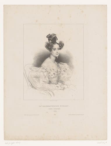 Actrices des principaux Théatres de Paris by Achille Devéria