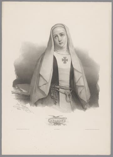 Portret van Héloïse d'Argenteuil