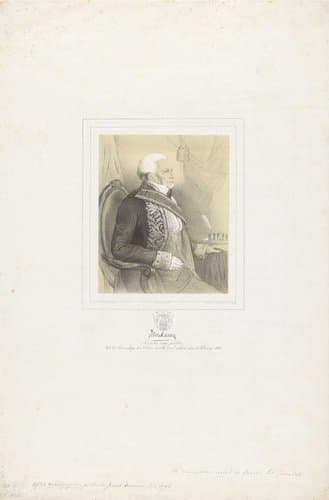 Portret van minister Cornelis Felix van Maanen by Carel Frederik Curtenius Bentinck