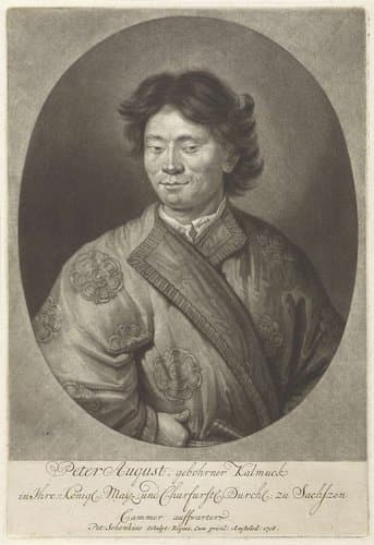Portrait of Peter August by Pieter Schenk (I)