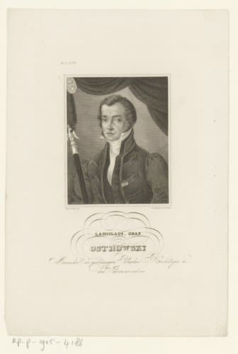 Portret van Ladislaus Ostrowski