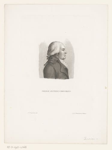 Portret van Sebald Justinus Brugmans