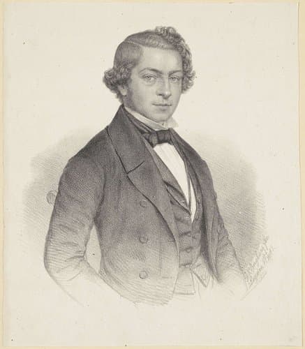 Portret van een man by Johann Peter Berghaus