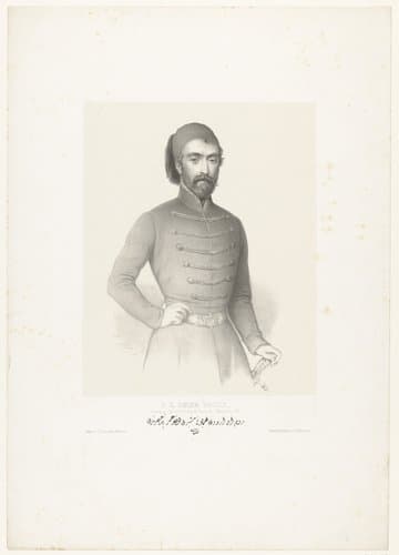 Portretten van negentiende-eeuwse beroemdheden by Marie Alexandre Alophe