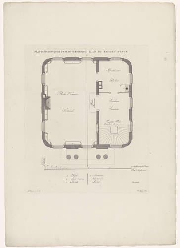 Afbeeldingen van de rechtbank te Westzaan by Theodoor Koning
