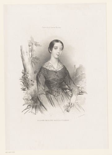 Madame Pauline Garcia-Viardot by Achille Devéria