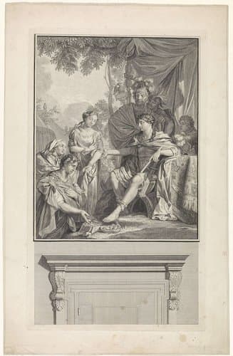 Edelmoedigheid van Scipio by Pieter Tanjé