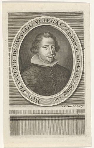 Portret van Don Francisco de Quevedo Villegas