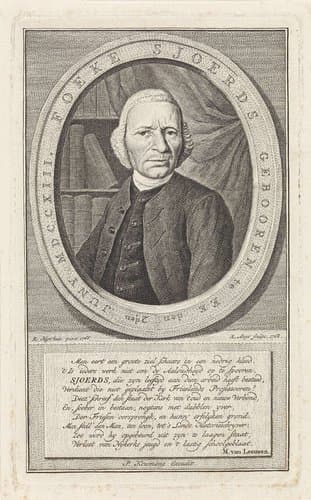 Portret van Foeke Sjoerds by Robbert Muys