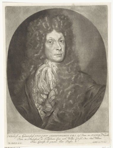 Portret van Nicolaus Christoph Lunker by Pieter Schenk (I)