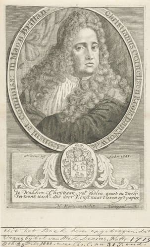 Portret van Christianus Cornelisen