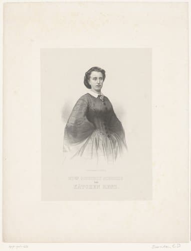 Portret van Madam Godefroy-Schossig