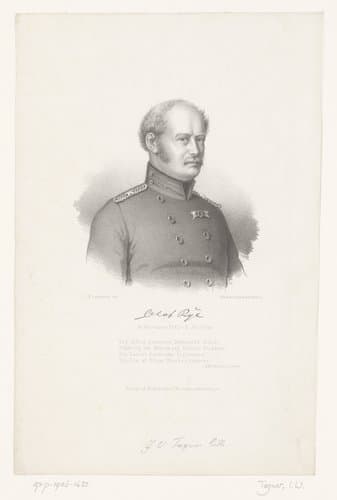Portret van Olaf Rye by Isaac Wilhelm Tegner