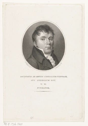 Portret van Casper Vreedenberg by Jan Willem Caspari