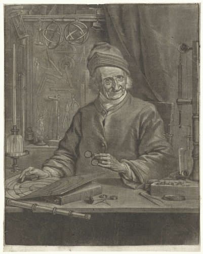 Portret van Arnold Marcel by Aert Schouman