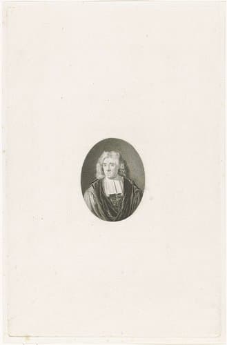 Portret van Adriaan Reland by Pieter van der Meulen