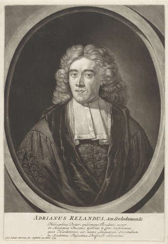 Portret van Adriaan Reland by Pieter Schenk (I)
