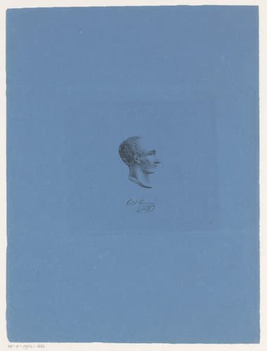 Portret van Caspar Jacob Christiaan Reuvens by Tiemen Hooiberg