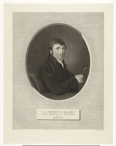 Portret van Clemens van Demmeltraadt by Jan Willem Caspari
