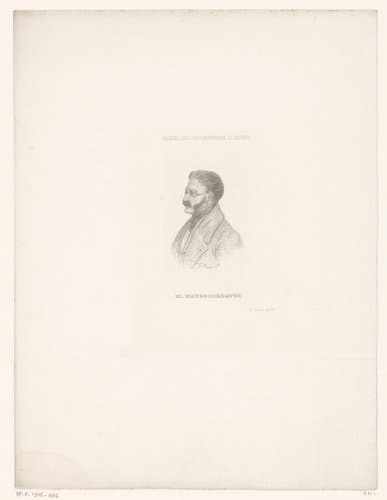 Portret van M. Maurocordatos by L. Demary