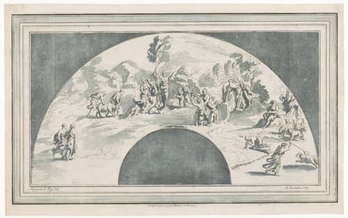 Geboorte van Adonis by Adam von Bartsch