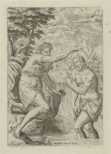 Scènes uit de bijbel by Abraham de Bruyn