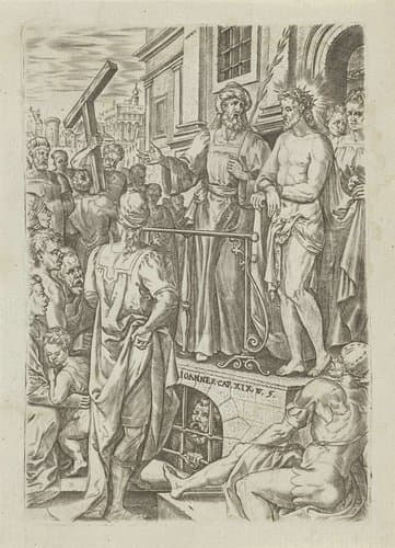 Ecce Homo by Johannes Wierix