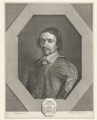 Portret van Victor Bouthillier by Robert Nanteuil
