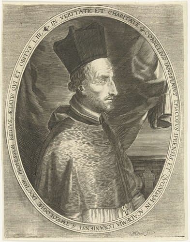 Portret van Cornelius Jansenius by Antony van der Does