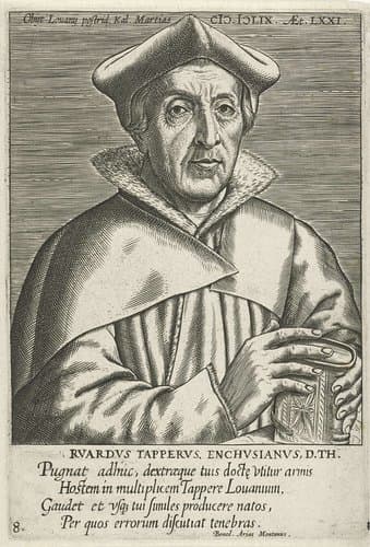 Portretten van beroemde Nederlandse en Vlaamse geleerden by Philips Galle