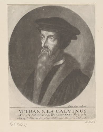 Portret van Johannes Calvijn