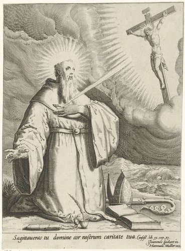 H. Augustinus by Harmen Jansz Muller