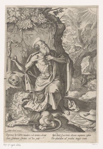Heilige Hieronymus by Adam Fuchs