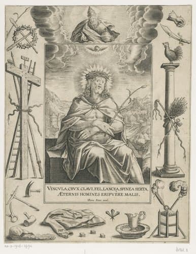 Christus als Man van Smarten by Pierre Firens