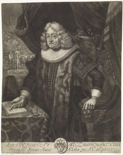 Portret van Johann Schulte by Pieter van den Berge