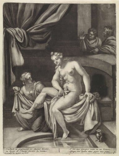 David en Batseba by Pieter van den Berge