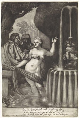Suzanna en de ouderlingen by Pieter van den Berge