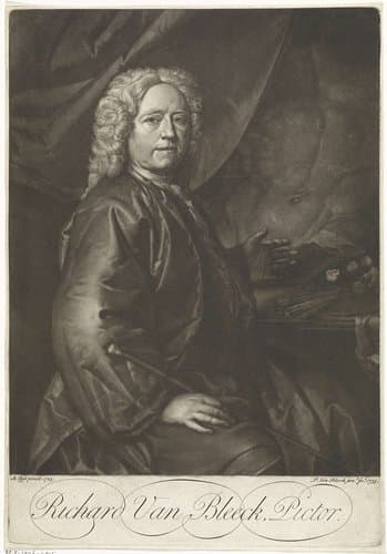 Portret van Richard van Bleeck by Pieter van Bleeck