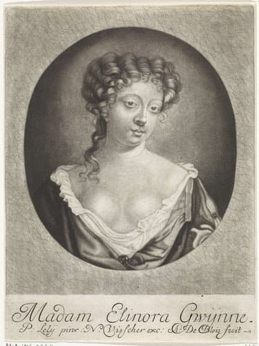 Portret Eleanor Gwyn by Abraham de Blois