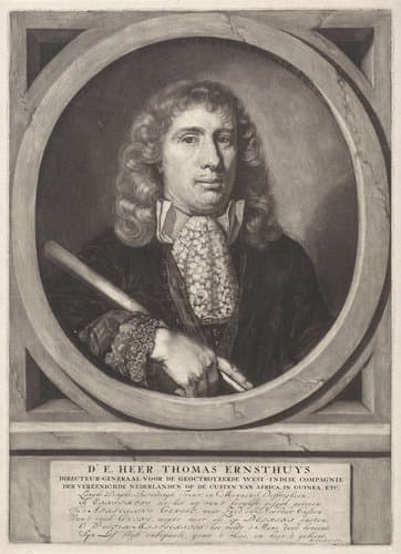 Portret van Thomas Ernsthuys by Abraham Bloteling