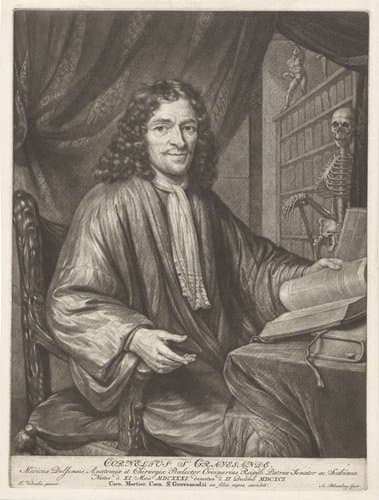 Portret van Cornelius 's-Gravesande by Abraham Bloteling